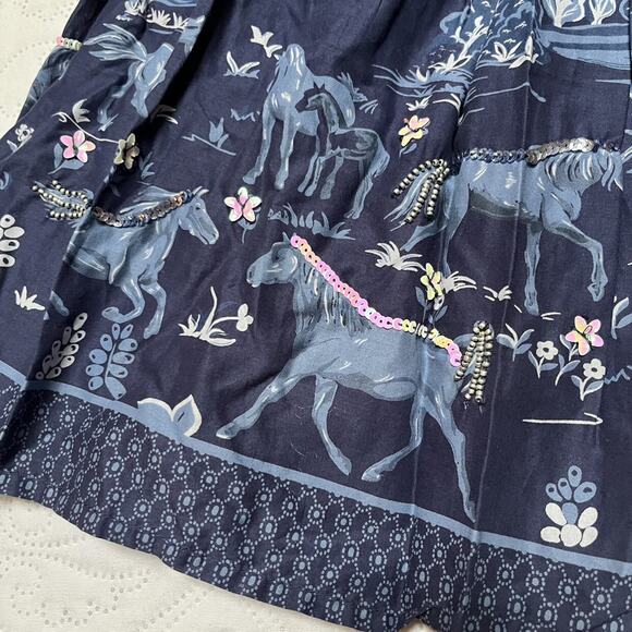 NWT Monsoon Artisan Phillipa Horse Skirt Size 11/12 - Picture 4 of 8